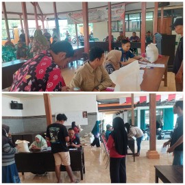 Pemdes Tenggarejo Salurkan Bantuan Pangan Tahap 2 Pada 242 KPM