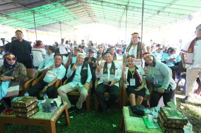 DPD Horas Bangso Batak Provinsi Sumsel Deklarasi Dukungan Prabowo Gibran