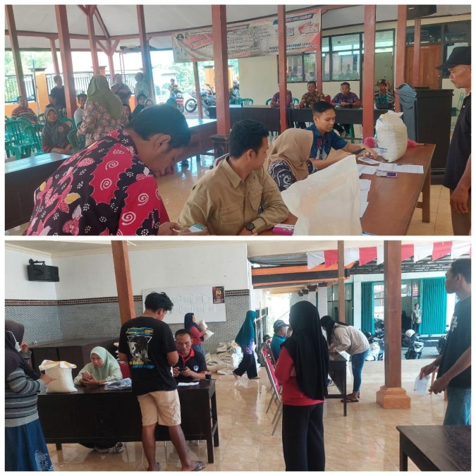 Sebanyak 242 Warga Desa Tenggarejo Terima Bantuan Pangan, Ini Harapan Kades