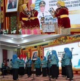 Kota Lubuklinggau Juara Umum Lomba PKK Tingkat Provinsi