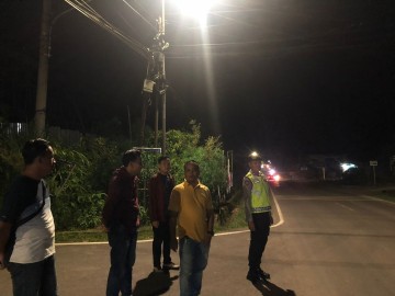IPTU Supratman Pimpin Razia di Simpang Polres Pali