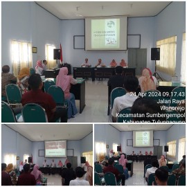 Tingkatkan Mutu dan Keamanan Pangan, DKP Tulungagung Gelar Sosialisasi Registrasi PSAT- PDUK