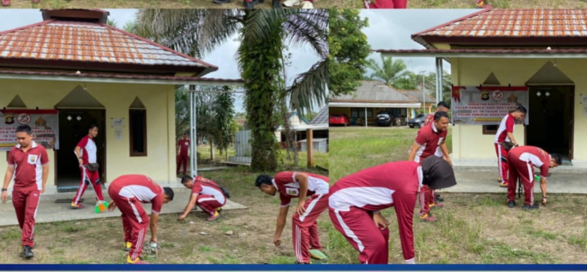 Kanit Binmas Polsek Penukal Utara Pimpin “Jumat Curhat” di Kota Baru