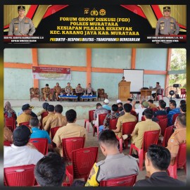 Jelang Pilkada Serentak 2024, Polres Muratara Gelar FGD