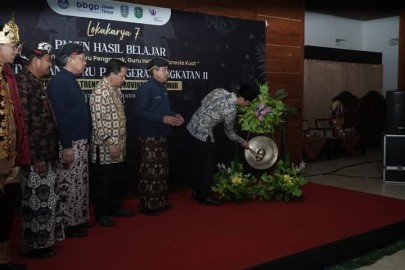 Mas Bupati Arifin Panen Hasil Belajar Guru Penggerak Angkatan II di Daerahnya