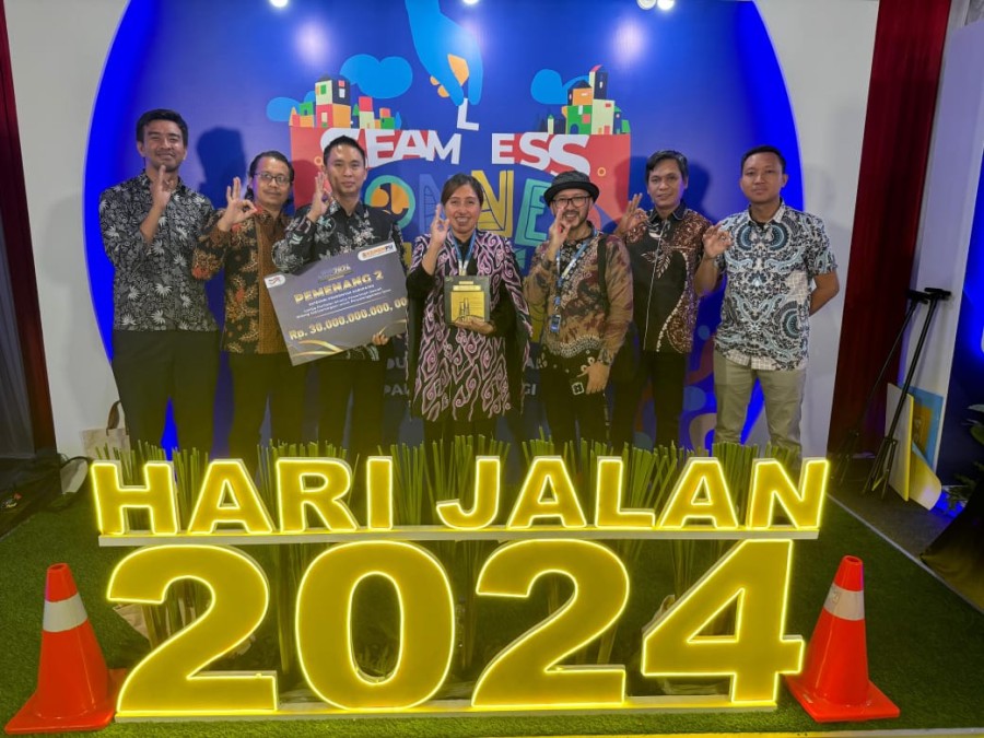 Luar Biasa, Pembangunan Jalan Tercepat dan Baik, Pemkab Musi Rawas Raih Penghargaan Juara II se Indonesia Dari Kementrian PU RI