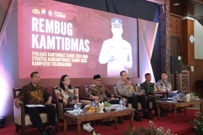 Wujudkan Kamtibmas Kondusif di Tahun 2025, Kapolres Tulungagung: Perlunya Kerja Sama Seluruh Elemen Masyarakat