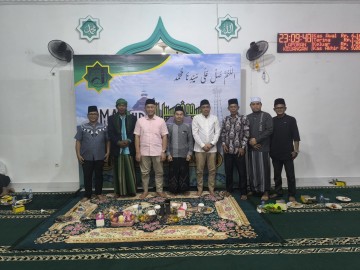 Walikota Lubuklinggau Terpilih dan Kadis Perkim Hadiri Peringatan Isra’ Mi’raj di Masjid Fisabillah Perum Green Garden Residen III