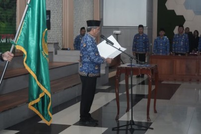 Sekda Trenggalek Kukuhkan Pengurus KORPRI Unit Perangkat Daerah Periode 2025-2030