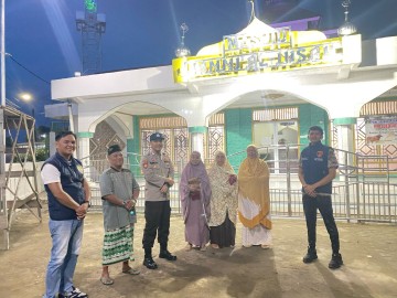 Polsek Talang Ubi Gelar Patroli Malam, Pastikan Situasi Aman dan Kondusif