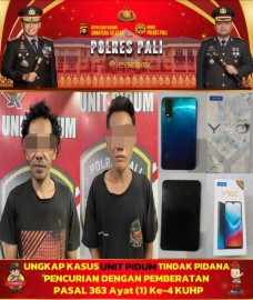 Dua Berandalan Meresahkan Warga Pali Dibekuk
