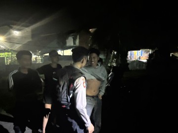 Tim Patroli Perintis Presisi Polres PALI Jaga Kamtibmas di Titik Rawan