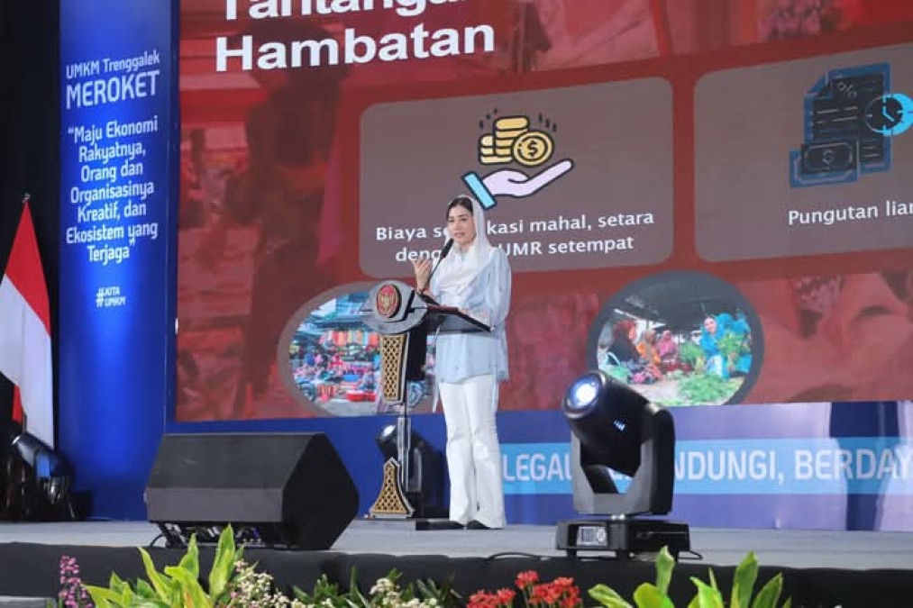 Novita Hardini Berikan Layanan Kemudahan dan Perlindungan kepada 1200 Pengusaha UMKM di Kabupaten Trenggalek