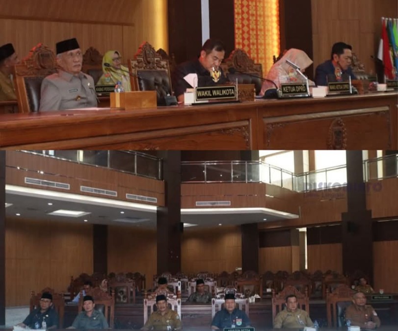 Rapat Paripurna DPRD Kota Lubuklinggau, Mendengarkan Pidato Visi dan Misi Walikota dan Wakil Walikota
