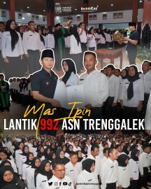 Bupati Lantik 992 CASN di Trenggalek