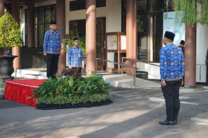 Sekretariat Daerah Kabupaten Trenggalek Peringati Hari Lahir Pancasila